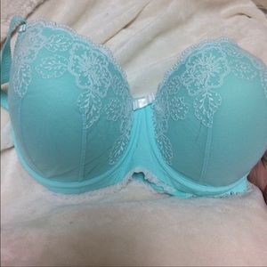 Beautiful teal Adore Me bra